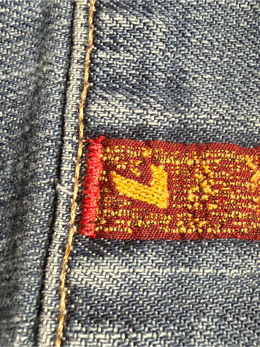 7 for all Mankind jeans bootcut Vintage Y2K Made in USA flare Size 32 - Picture 4 of 9